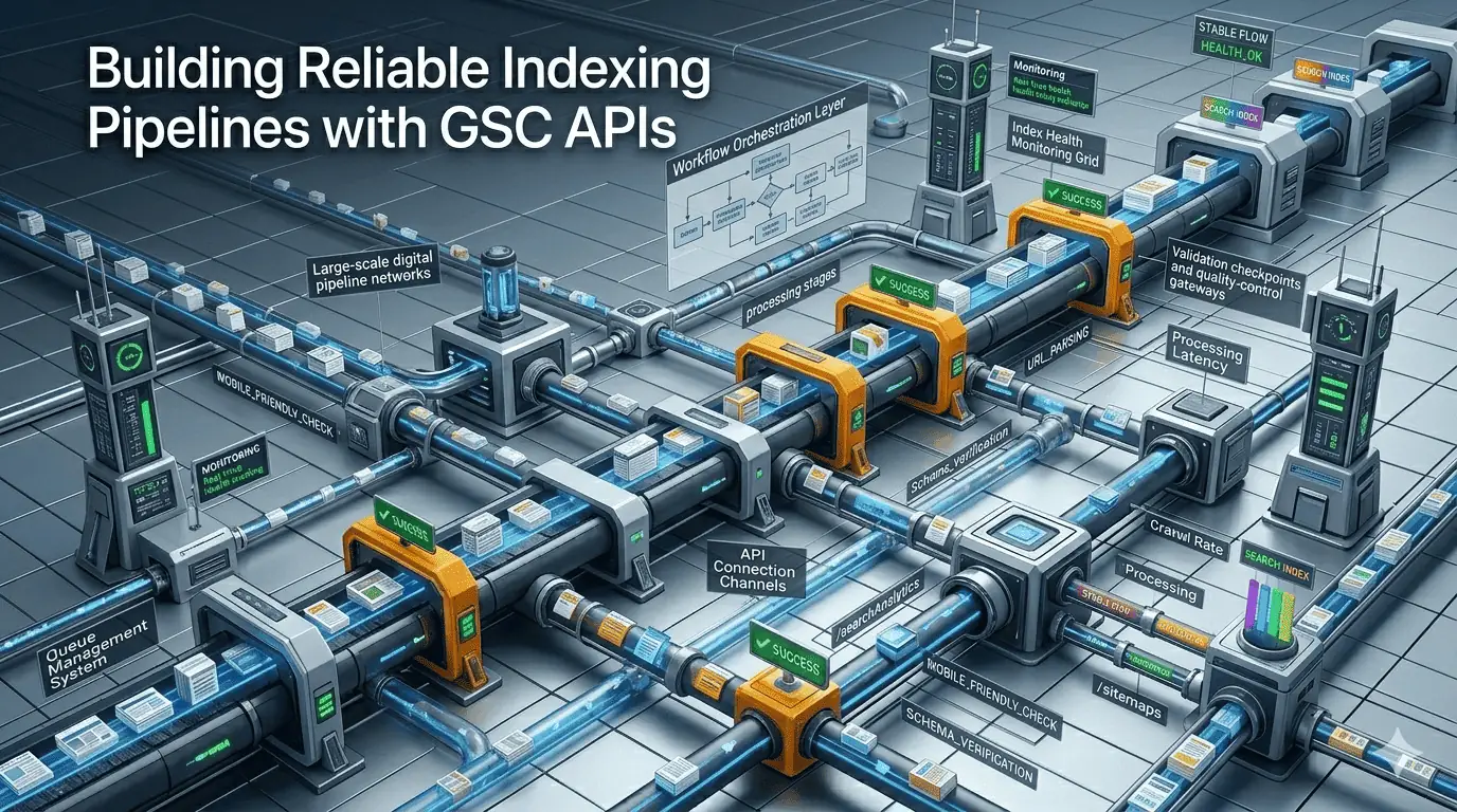 Building Reliable Indexing Pipelines with GSC APIs