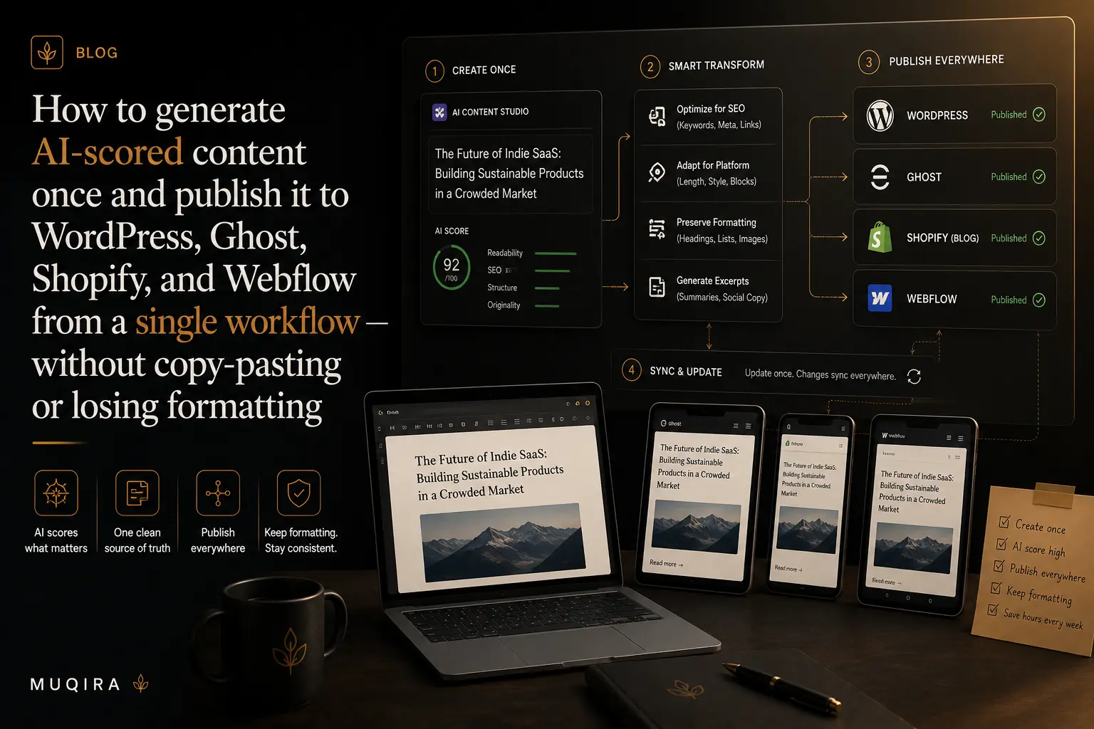 Multi-CMS Publishing: One Workflow, Every Platform