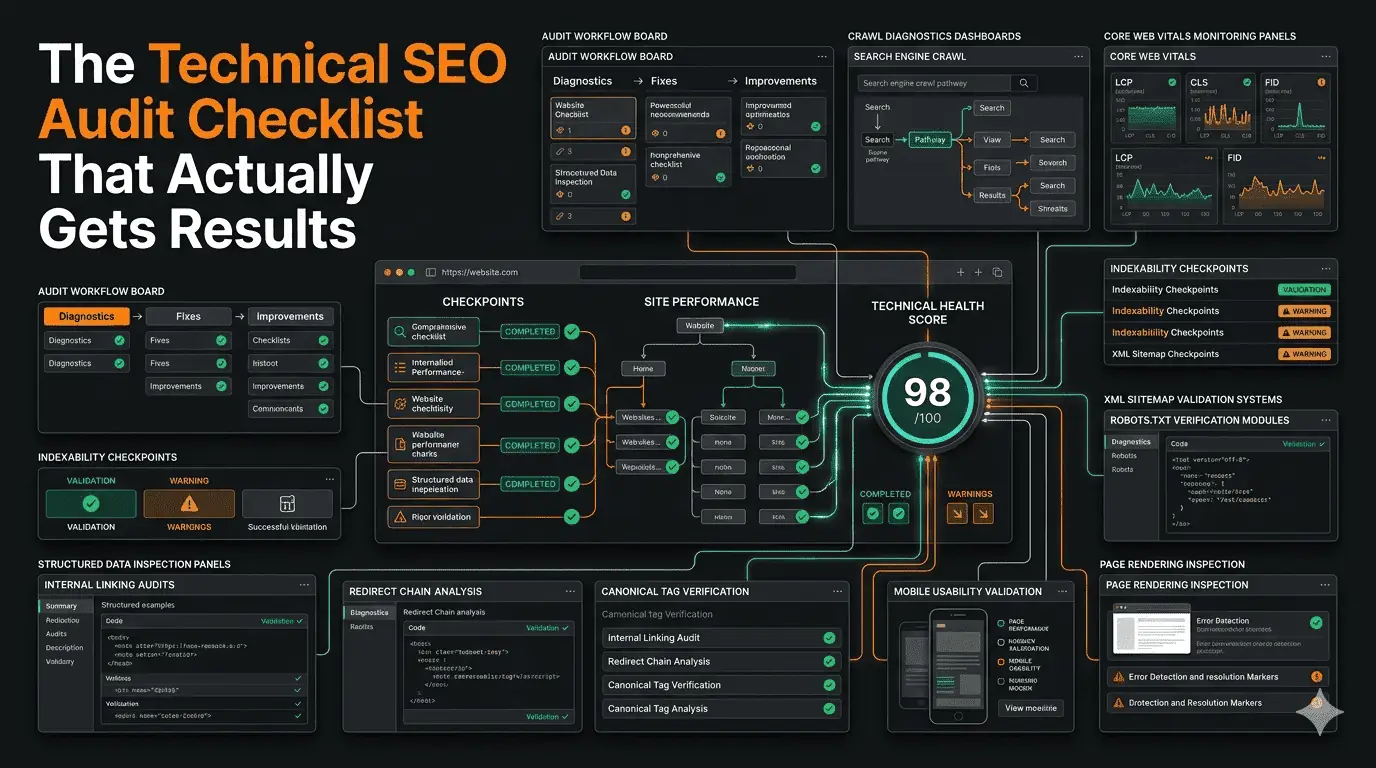The Technical SEO Audit Checklist That Actually Gets Results